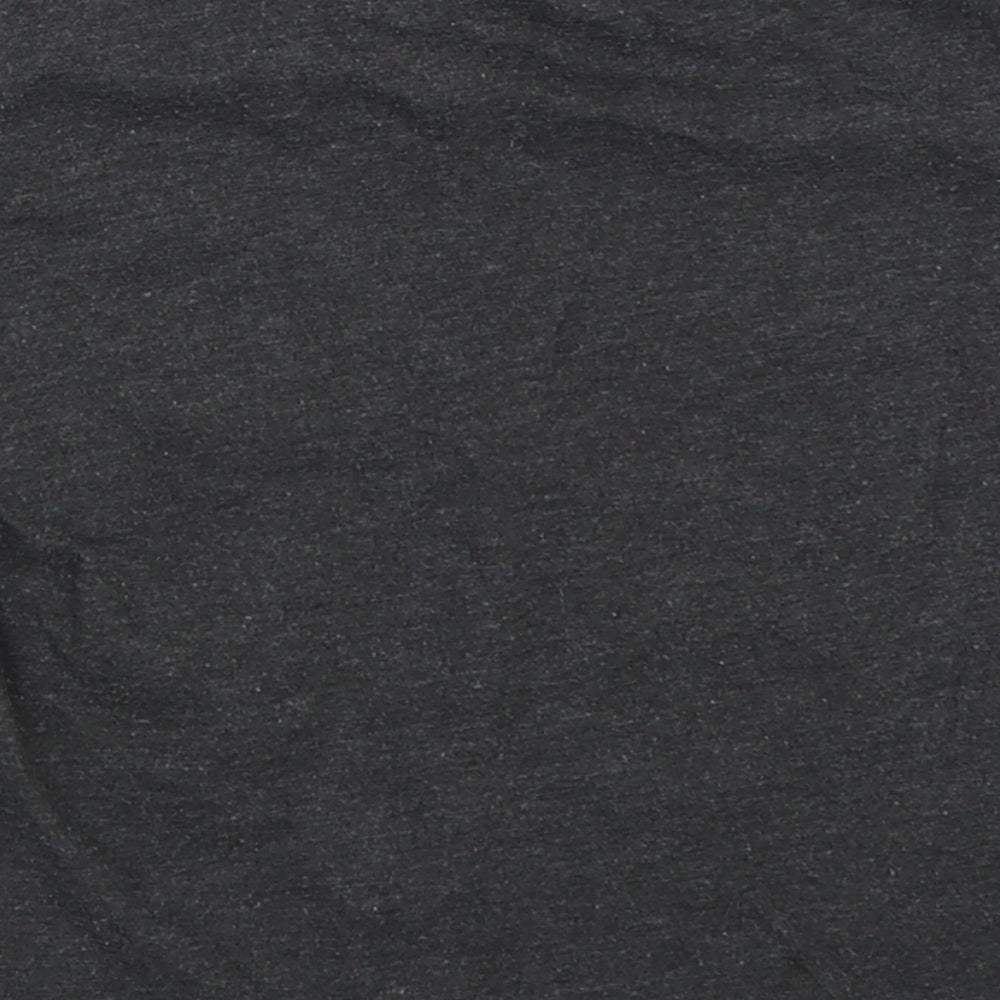 Brand and care label for Urban Rascals boys’ grey basic t-shirt, size 3, years - ninja