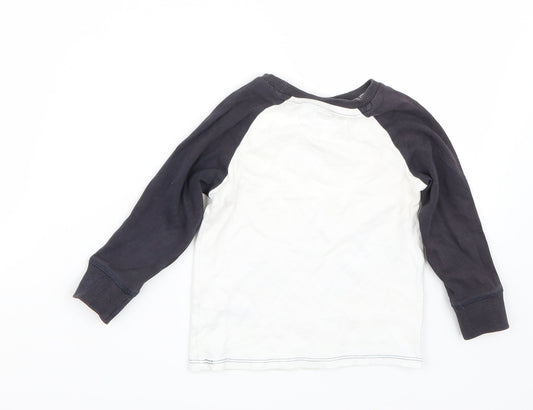 NEXT Boys White Basic T-Shirt Size 3 Years