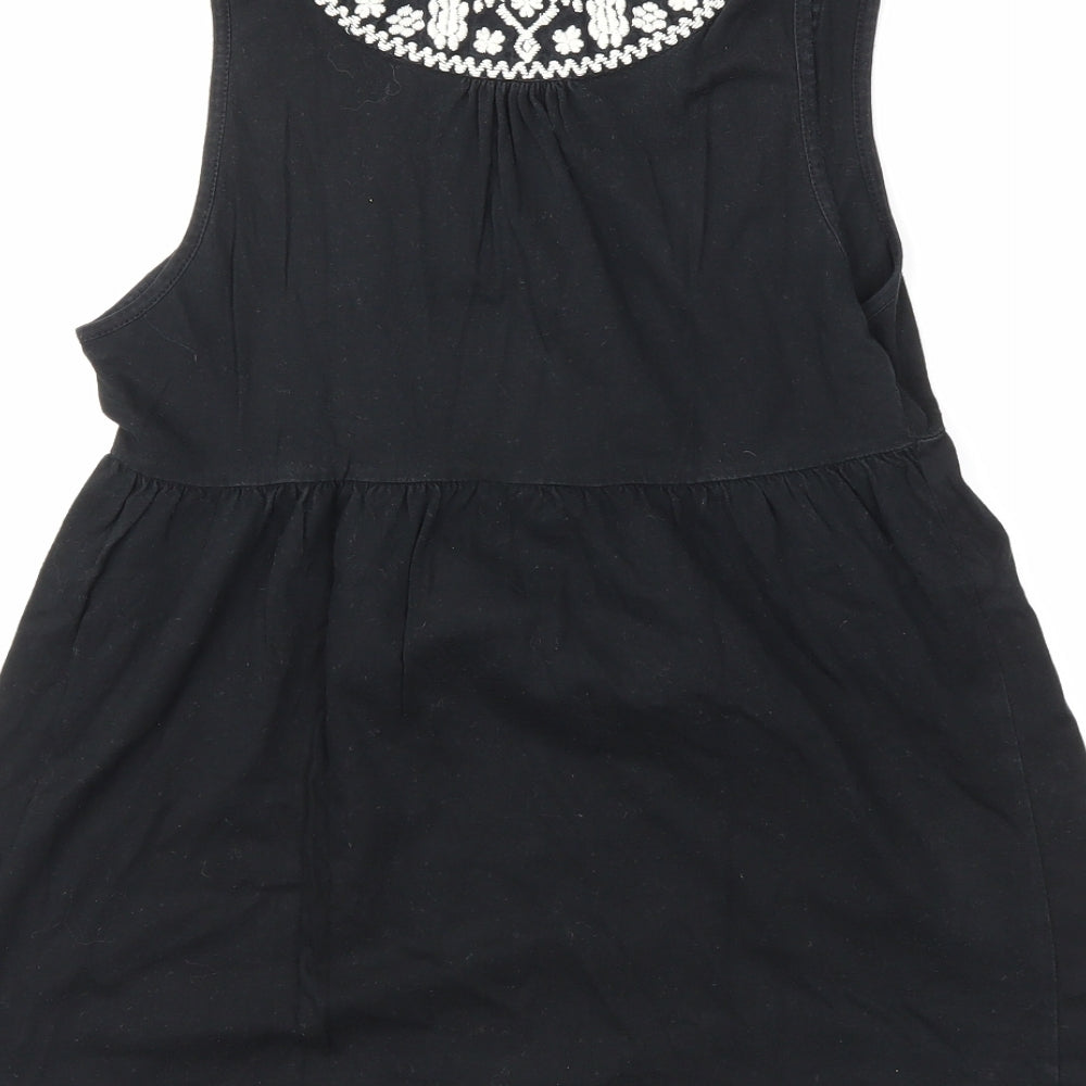 H&M Womens Black Basic Tank Size XS