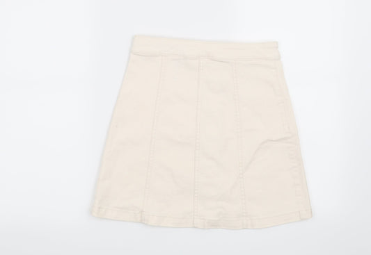 H&M Womens Beige Maxi Skirt Size 6