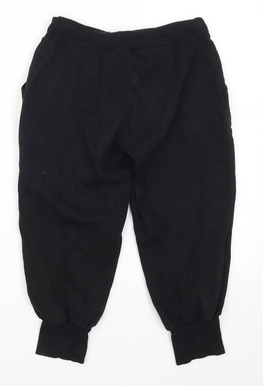 Denim Co Womens Black Sweatpants Trousers Size 8
