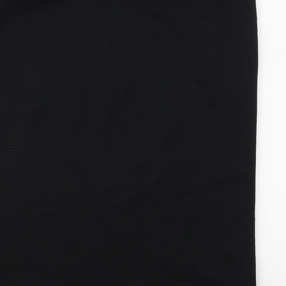 Brand and care label for Encoded women’s black straight & pencil skirt, size UK 36