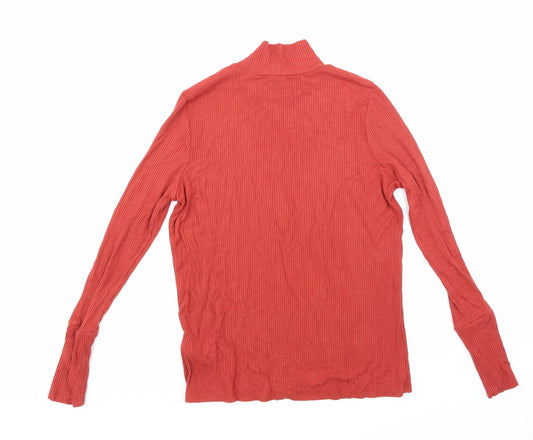 Limited Womens Red Basic T-Shirt Size 12
