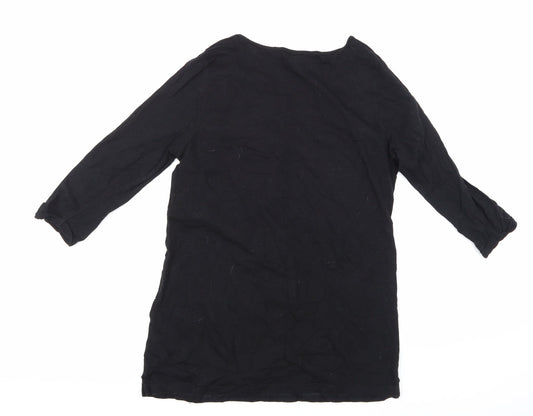 Papaya Womens Black A-Line Size 16