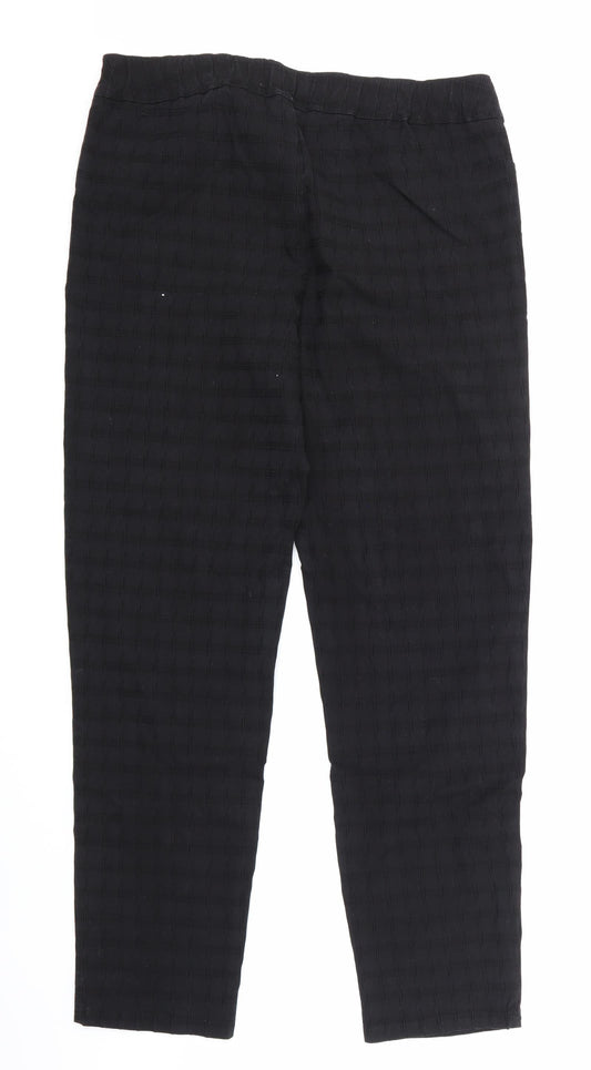 Gordon Smith Womens Black Trousers Size 16 L30 in