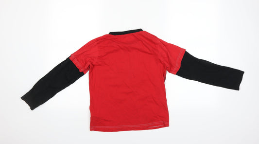 Primark Boys Red Pyjama Top Size 10 Years - Manchester United