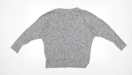 Dorothy Perkins Womens Grey Pullover Jumper Size 12