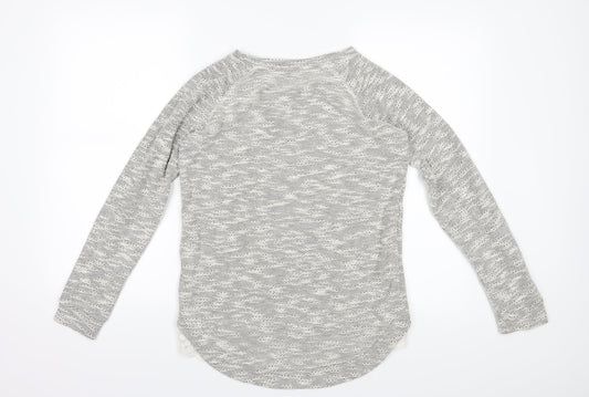 Matalan Womens Grey Pullover Jumper Size 8