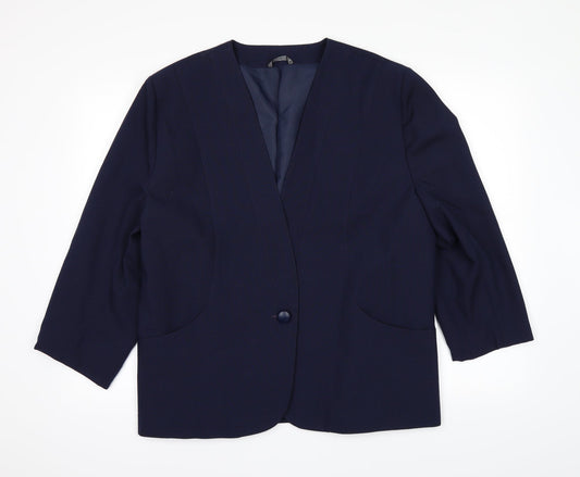 Preworn Mens Blue Jacket Size 34