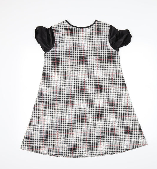 Blonde + Blonde Womens Black A-Line Size 10