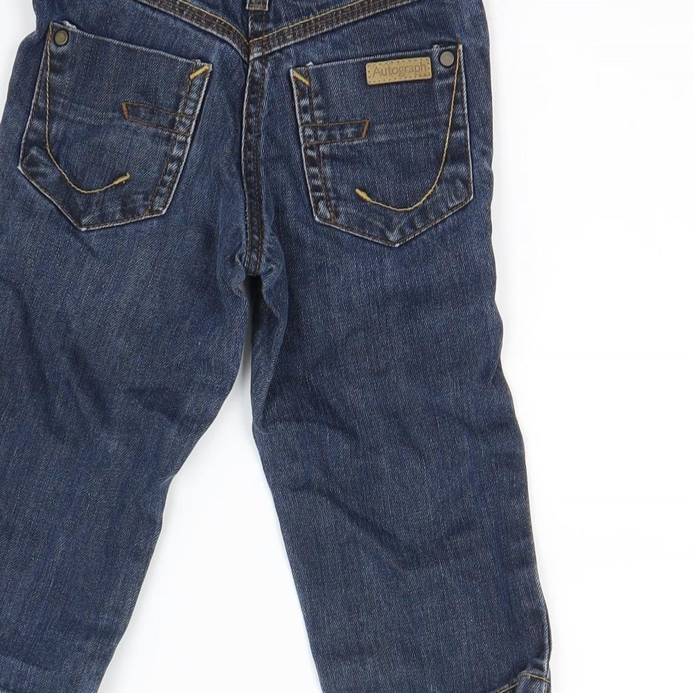 Autograph Boys Blue Straight Jeans Size 2 Years