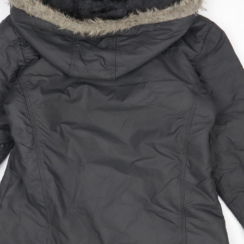 DGN Womens Grey Jacket Coat Size M