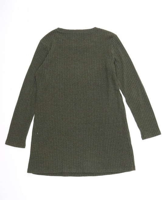 FOREVER 21 Womens Green Pullover Jumper Size L