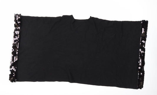 Beauty Women Womens Black Pullover Jumper Size M