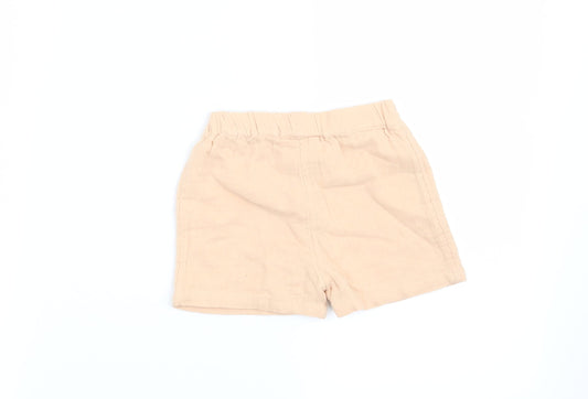 Marks and Spencer Girls Orange Cropped Trousers Size 6-9 Months