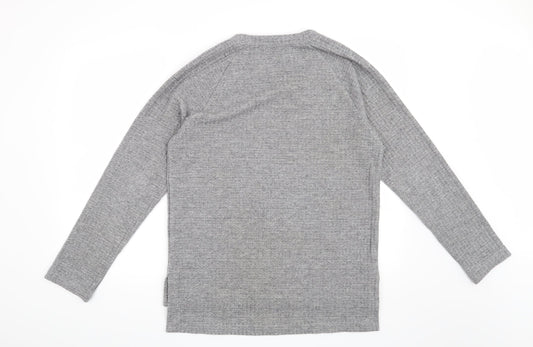 Venice Beach Mens Grey Pullover Sweatshirt Size M