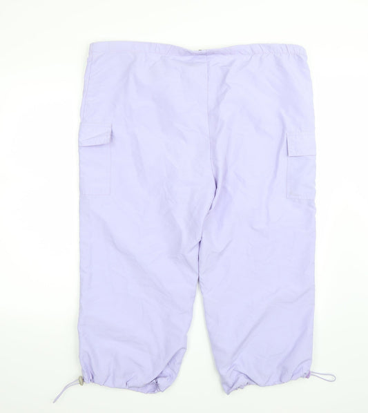 Editions Womens Purple Sweatpants Trousers Size L L22 in