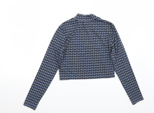 Topshop Womens Blue Pullover Jumper Size 10