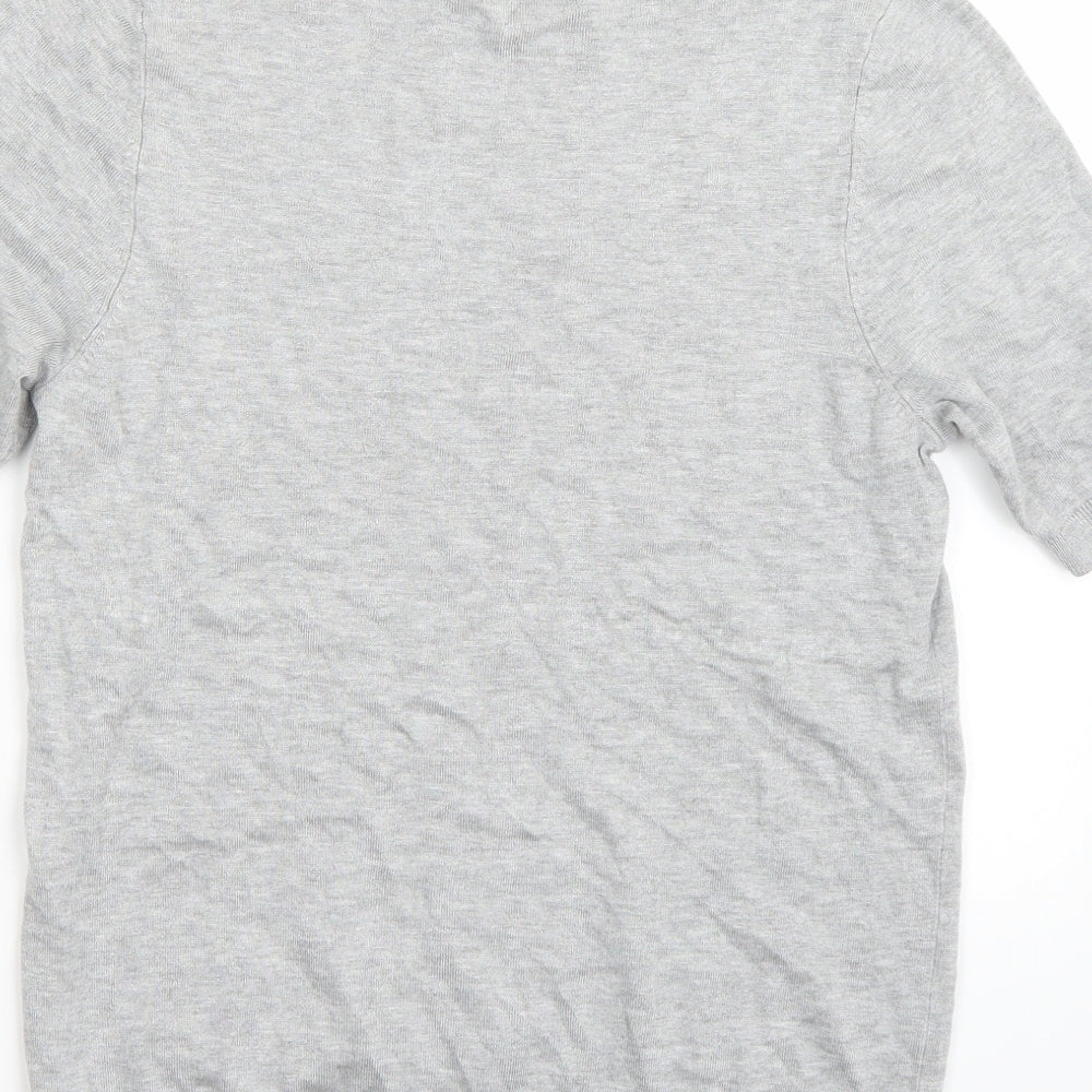 F&F Womens Grey Basic T-Shirt Size 14