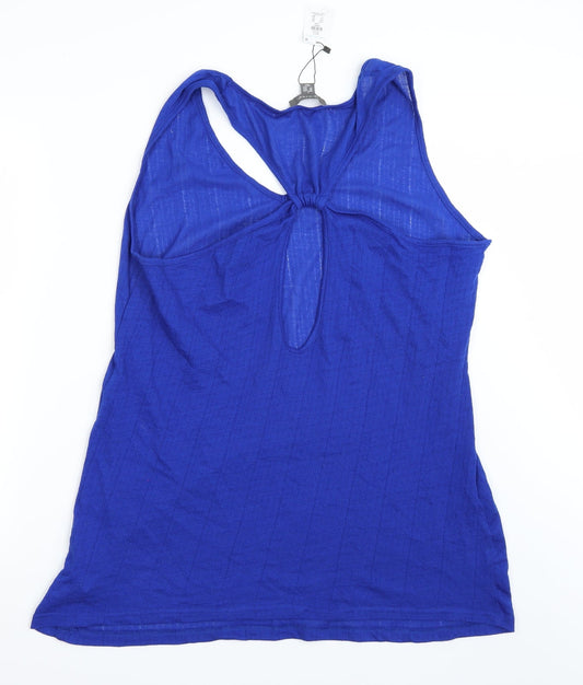Primark Womens Blue Rayon A-Line Size L