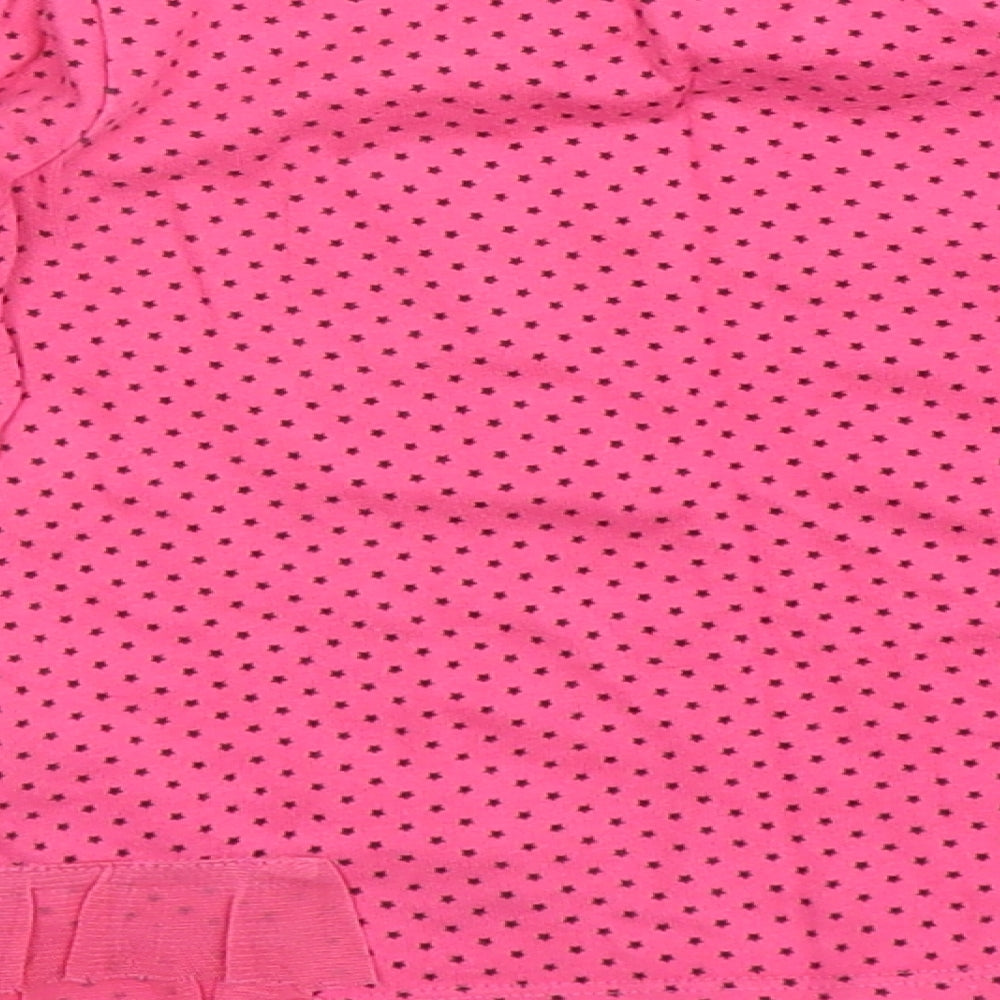 Brand and care label for Julian MacDonald Pink Basic T-Shirt, size 12-18, Months