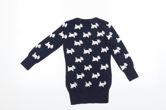 Blue Zoo Boys Pullover Jumper Size 5-6 Years - Dogs