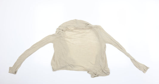 Shana Womens Beige Cardigan Jumper Size 10