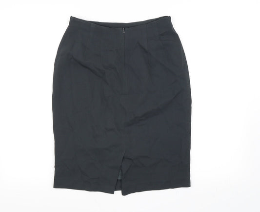 Episode Womens Grey A-Line Skirt Size 8