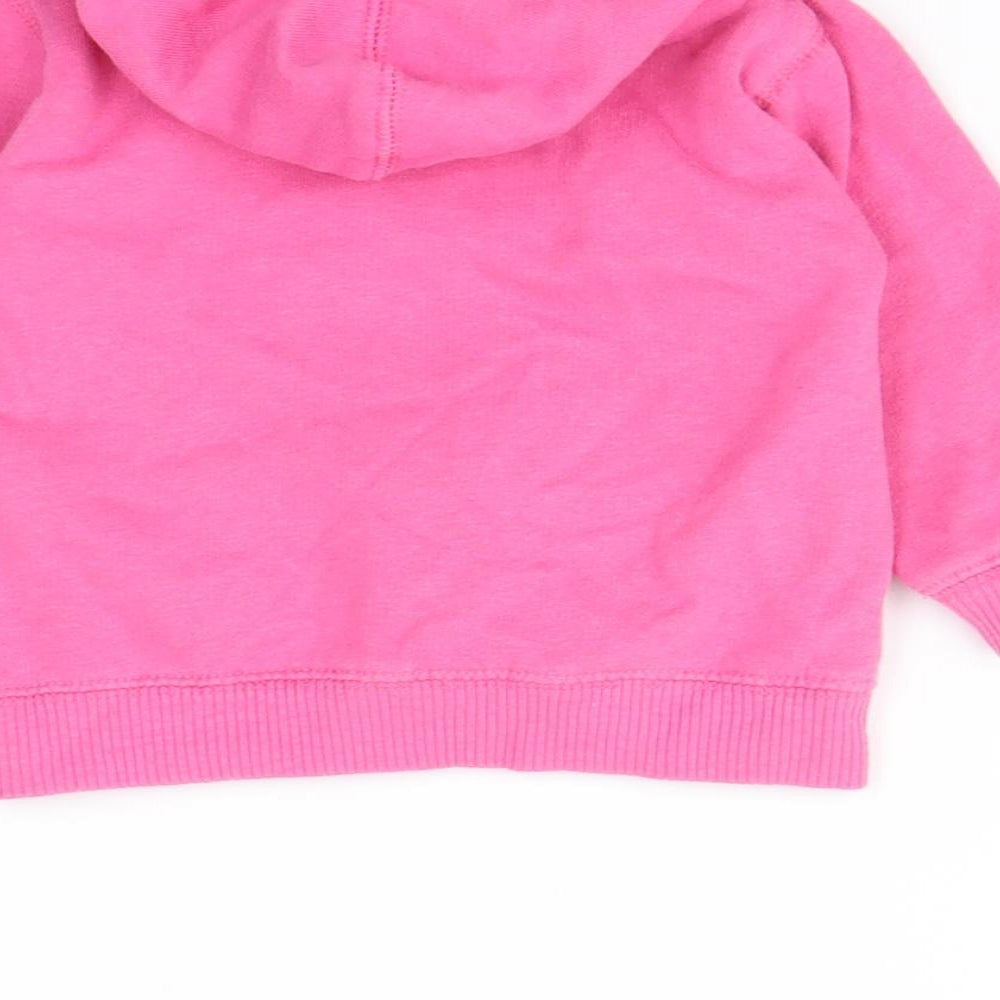 Brand and care label for Preworn Pink Jacket, size 3-6, Months