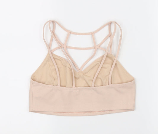 Vera & Lucy Womens Pink Cropped Tank Size M