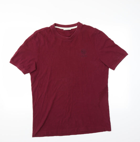 Reebok Mens Purple    T-Shirt Size S