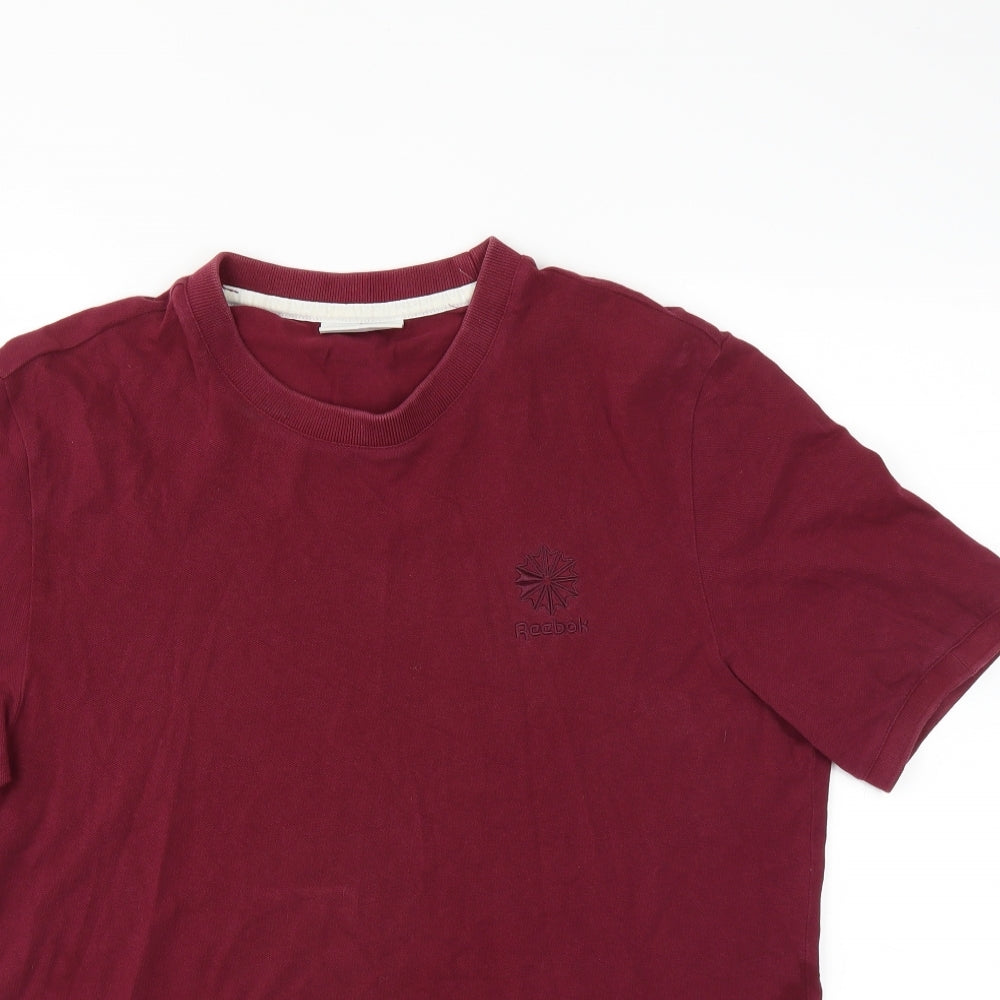 Reebok Mens Purple T-Shirt Size S