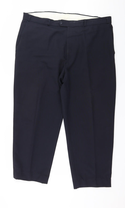 St Bernard Womens Blue Trousers Size 42 in L27 in