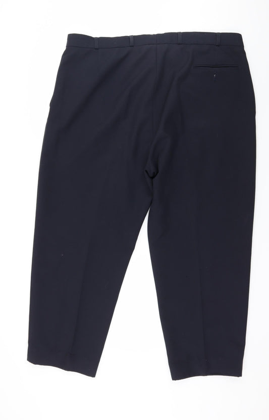 St Bernard Womens Blue Trousers Size 42 in L27 in