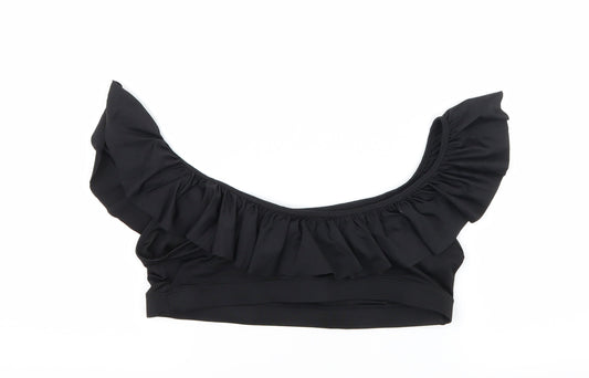Monki Womens Black Basic Tank Size M - Bralette
