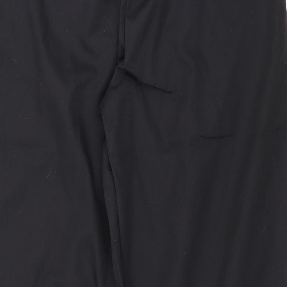 Brand and care label for Preworn women’s black trousers, size UK 14, 29-inch leg