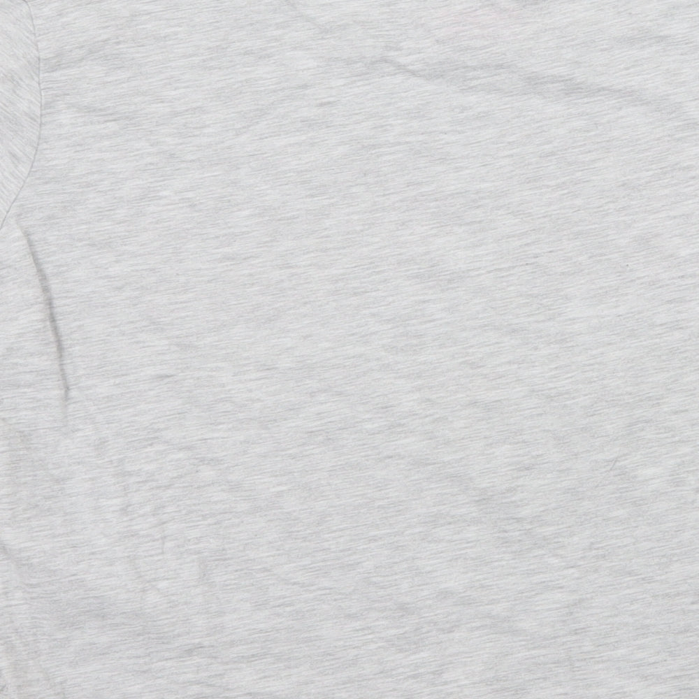 Primark Girls Grey Jersey Basic T-Shirt Size 10-11 Years - Squad Goals