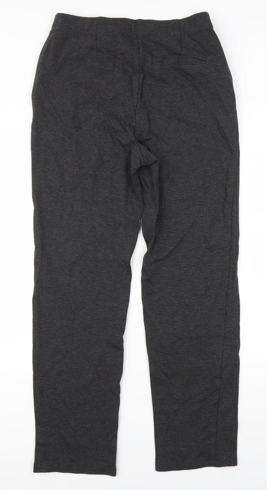 Marks and Spencer Womens Grey Trousers Size 10 L29 in