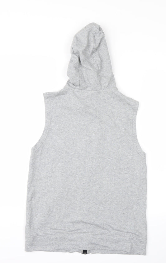 F&F Boys Grey Full Zip Hoodie Size 10-11 Years