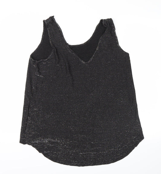 NEXT Womens Black Basic Tank Size XS