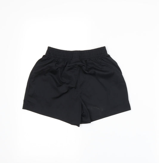 Umbro Boys Black Sweat Shorts Size 6-7 Years - Manchester City Football Club