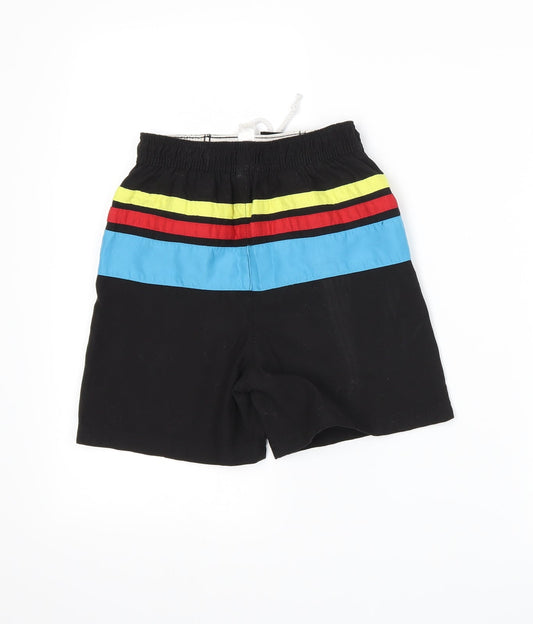 George Boys Black Sweat Shorts Size 6-7 Years