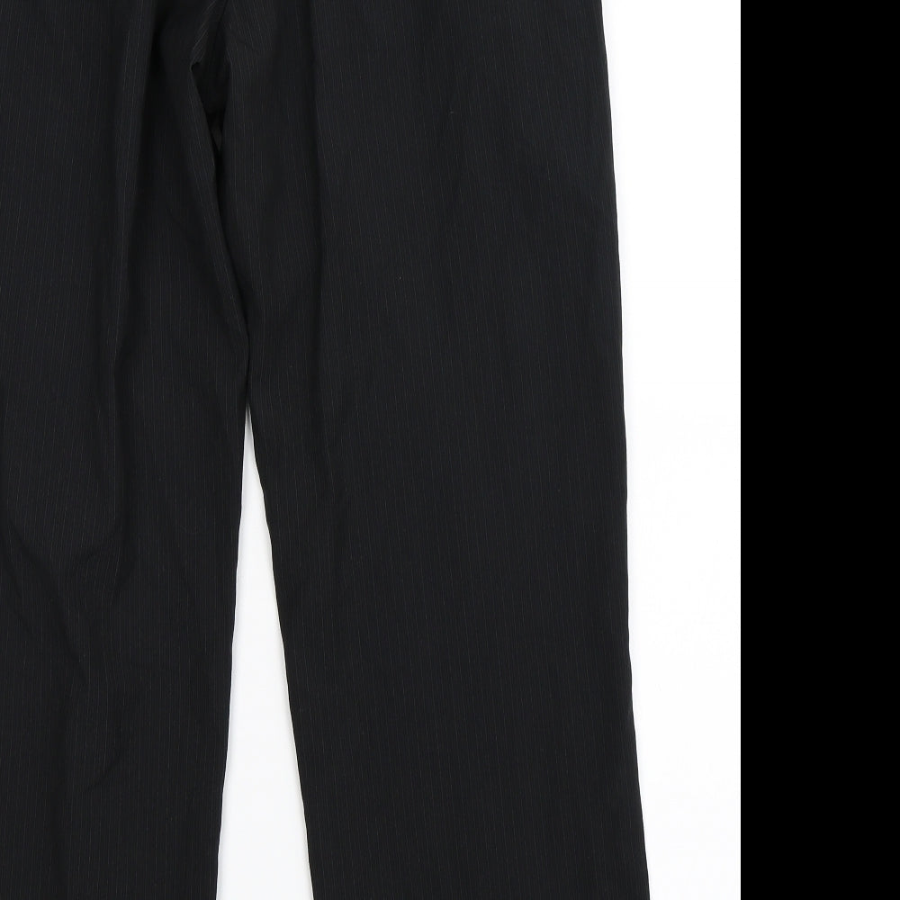 Kenneth Cole Mens Black Trousers Size 33 in L30 in