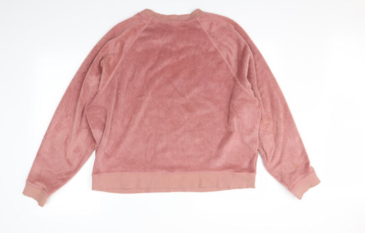 Topshop Womens Pink Pullover Jumper Size 12