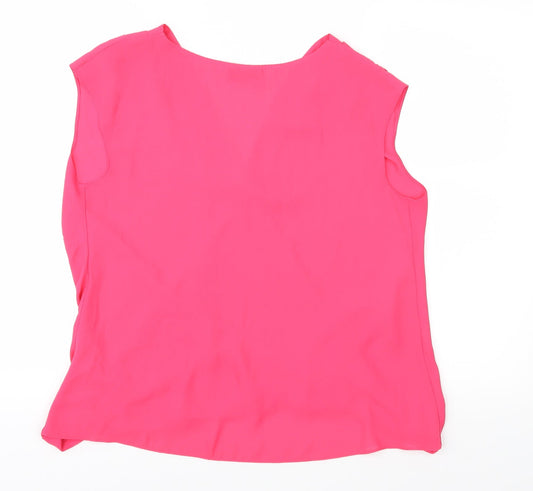 Wallis Womens Pink Basic Blouse Size S