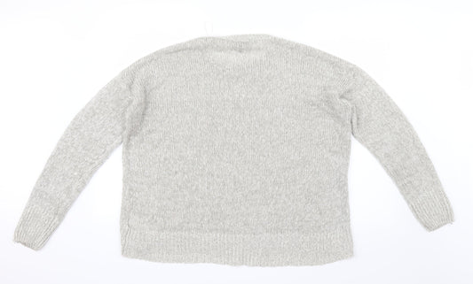 New Look Womens Ivory Knit Pullover Jumper Size L