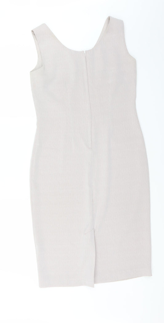 Preworn Womens Purple Shift Size 10 - pale lilac