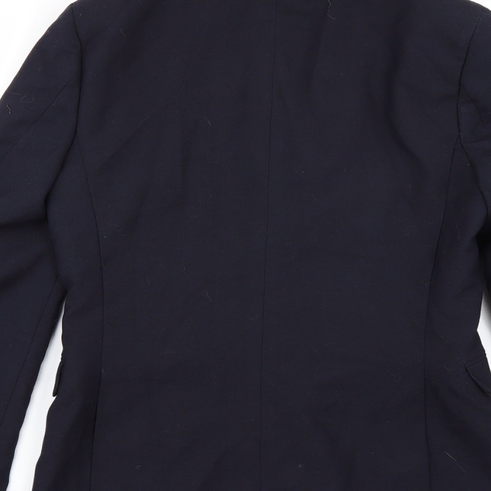 H&M Mens Blue Jacket Suit Jacket Size 38