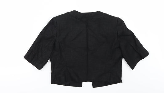 George Womens Black Jacket Size 8