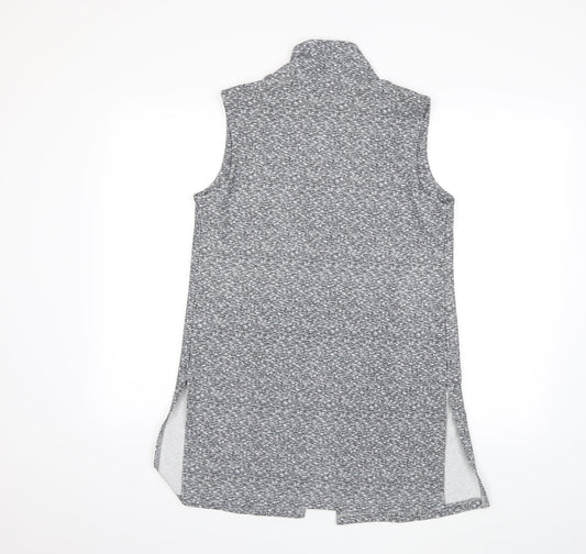 New Look Womens Grey Jacket Waistcoat Size 10